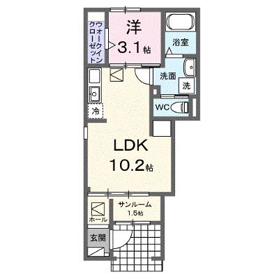 ヴィオラ　マーレ 101【管理NO：1-027811101-01010】 ★家具家電は申し込み後に搬入します 2026年07月下旬入居可能の外観画像