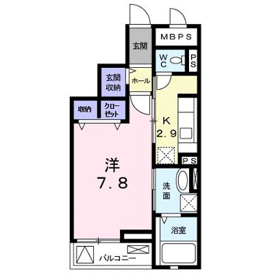 シーサイドビレッジＡ 304【管理NO：1-019833801-03040】 ★家具家電は申し込み後に搬入します★の外観画像
