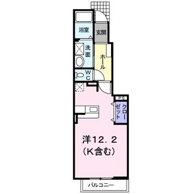 フォーゲルＡ 102【管理NO：1-013881801-01020】 ★家具家電は申し込み後に搬入します 2026年08月下旬入居可能の外観画像