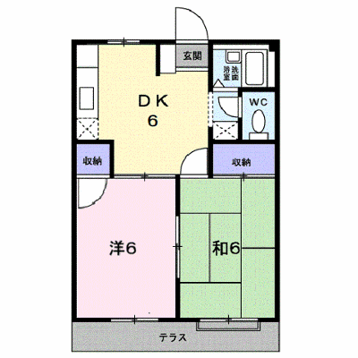 ジョイフルタウン 103【管理NO：1-003161601-01030】 ★家具家電は申し込み後に搬入します★の外観画像