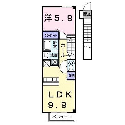 サングレイス 203【管理NO：1-012618001-02030】 ★家具家電は申し込み後に搬入します 2026年08月下旬入居可能の外観画像
