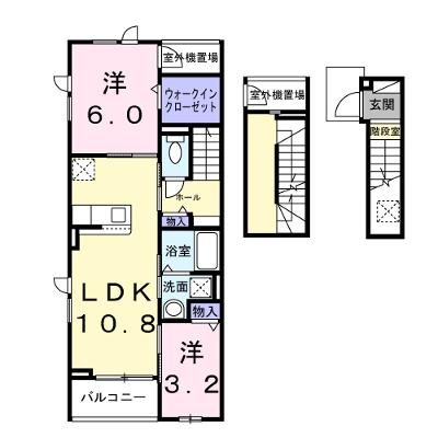 リバーサイド伴 304【管理NO：1-028640801-03040】 ★家具家電は申し込み後に搬入します★ ★2027年02月中旬入居可能★の外観画像