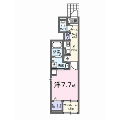 プラムガーデンＣ 103【管理NO：1-028409003-01030】 ★家具家電は申し込み後に搬入します 2026年12月上旬入居可能の外観画像
