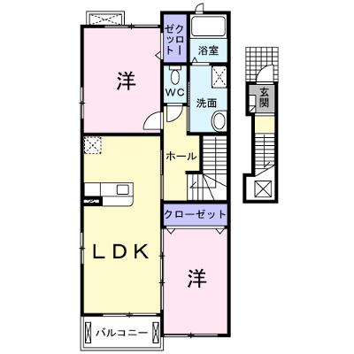 イースト・ステイ・クレイン　Ｅ 202【管理NO：1-013848002-02020】 ★家具家電は申し込み後に搬入します 2026年08月下旬入居可能の外観画像