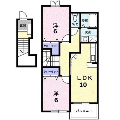 ヴァンクール　Ｂ 202【管理NO：1-013720702-02020】 ★家具家電は申し込み後に搬入します★の外観画像