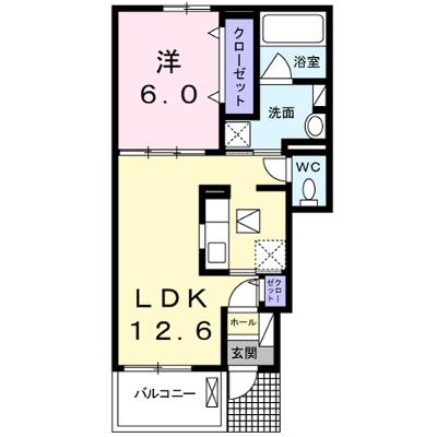 メゾン・ド　沖今宿　Ｂ 102【管理NO：1-023598802-01020】 ★家具家電は申し込み後に搬入します★の外観画像