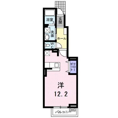 サンセールＡ 102【管理NO：1-014915901-01020】 ★家具家電は申し込み後に搬入します 2026年08月下旬入居可能の外観画像