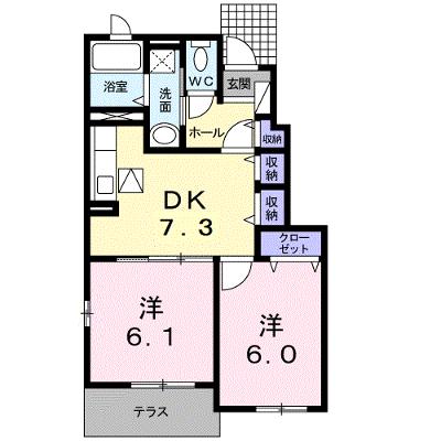 ヴェルデ・コッリーナ　Ⅰ 103【管理NO：1-019284501-01030】 ★家具家電は申し込み後に搬入します★ ★2026年08月下旬入居可能★の外観画像
