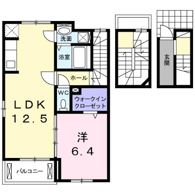 カーサ・ラッフィナート 303【管理NO：1-020997501-03030】 ★家具家電は申し込み後に搬入しますの外観画像