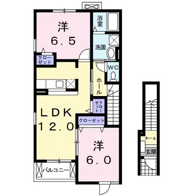 モデルノハサマ２ 201【管理NO：1-013088801-02010】 ★家具家電は申し込み後に搬入します 2026年08月下旬入居可能の外観画像