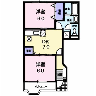 トゥー・ル・モンドＩ 102【管理NO：1-007493901-01020】 ★家具家電は申し込み後に搬入します★の外観画像
