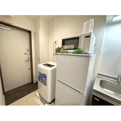 🔷🔹🔸🔶⭐2021年築⭐1Kタイプ⭐温水洗浄便座⭐TVモニターとダブルロックで安心♪⭐【禁煙&Wi-Fi無料】⭐🔶🔸🔹🔷「K25」の物件写真4