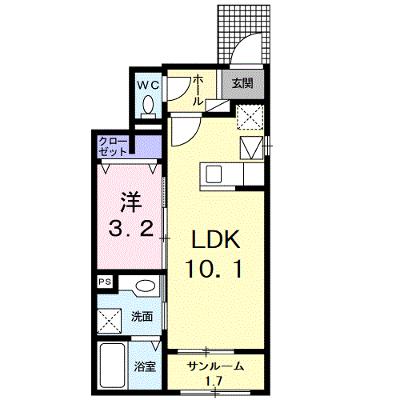 エレガンスⅧ 101【管理NO：1-025504201-01010】 ★家具家電は申し込み後に搬入します★ ★2026年08月下旬入居可能★の外観画像