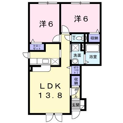 メゾンジュネス 101【管理NO：1-015117601-01010】 ★家具家電は申し込み後に搬入します 2026年07月中旬入居可能の外観画像