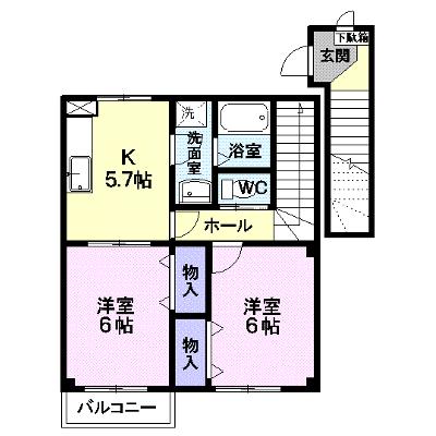 コモド・ココメロ 202【管理NO：1-010827801-02020】 ★家具家電は申し込み後に搬入します 2026年08月下旬入居可能の外観画像