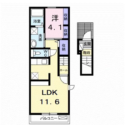 ヒルズアイルトンⅣ 201【管理NO：1-021425001-02010】 ★家具家電は申し込み後に搬入します 2026年07月下旬入居可能の外観画像