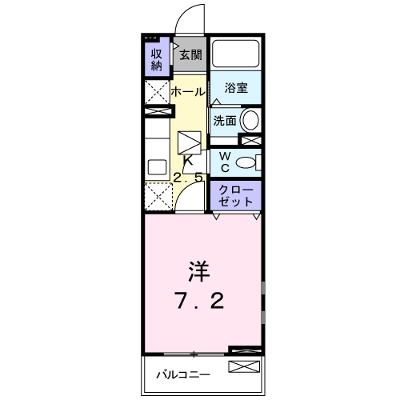 カレントⅡ 101【管理NO：1-019718001-01010】 ★家具家電は申し込み後に搬入します 2026年08月下旬入居可能の外観画像