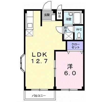 サンティア美輝Ａ 103【管理NO：1-003180301-01030】 ★家具家電は申し込み後に搬入します★の外観画像