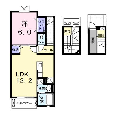 サンライト 307【管理NO：1-018591001-03060】 ★家具家電は申し込み後に搬入します★ ★2026年08月下旬入居可能★の外観画像