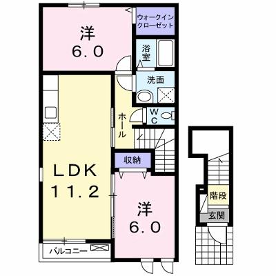 アイス・バーグⅠ 201【管理NO：1-018296301-02010】 ★家具家電は申し込み後に搬入します★の外観画像