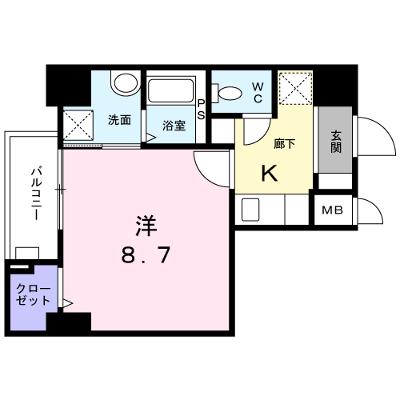 パサージュ 102【管理NO：1-024805801-01020】 ★家具家電は申し込み後に搬入しますの外観画像