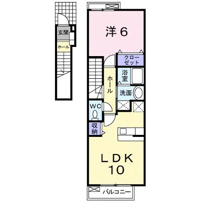 ジュネス 202【管理NO：1-013256301-02020】 ★家具家電は申し込み後に搬入します 2026年08月中旬入居可能の外観画像