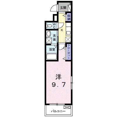 フローラーリアⅢ 301【管理NO：1-026707501-03010】 ★家具家電は申し込み後に搬入します★ ★2026年08月下旬入居可能★の外観画像