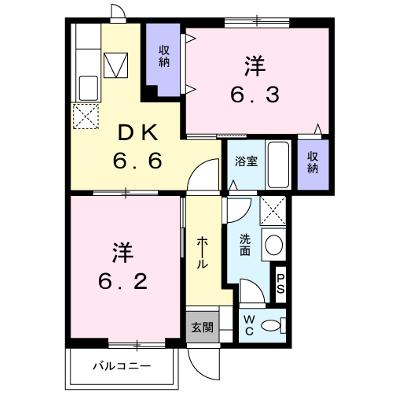 ブランシェ壱番館 101【管理NO：1-007993101-01010】 ★家具家電は申し込み後に搬入します★ ★2026年10月下旬入居可能★の外観画像