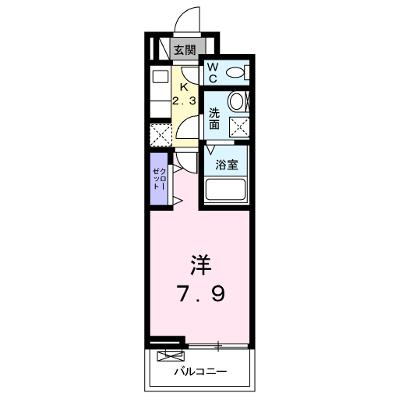 プラム・アズール 303【管理NO：1-026517001-03030】 ★家具家電は申し込み後に搬入します 2026年08月下旬入居可能の外観画像
