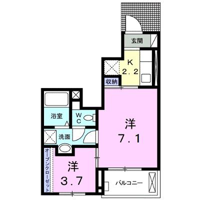 サンリット王禅 105【管理NO：1-020893401-01050】 ★家具家電は申し込み後に搬入します★ ★2026年09月中旬入居可能★の外観画像