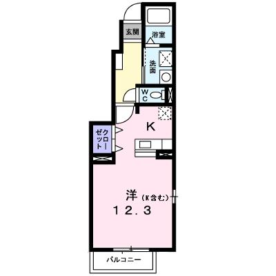 エレガンテ　カーサ 101【管理NO：1-015983301-01010】 ★家具家電は申し込み後に搬入します★ ★2026年08月下旬入居可能★の外観画像