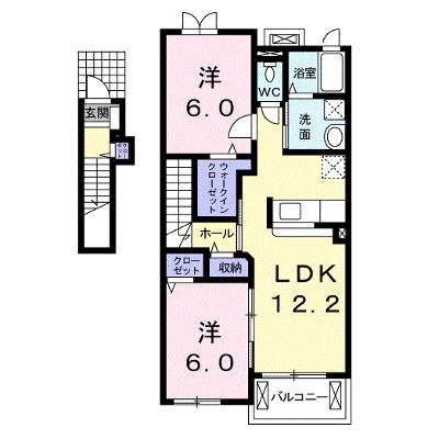 マンハイム　１番館 202【管理NO：1-016410501-02020】 ★家具家電は申し込み後に搬入します★の外観画像