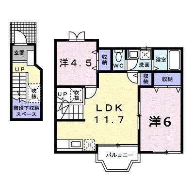 グランドコート初馬　Ⅱ 202【管理NO：1-010577101-02020】 ★家具家電は申し込み後に搬入します 2026年08月下旬入居可能の外観画像