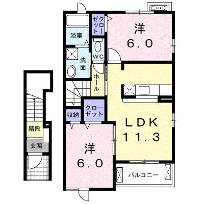 セジュールパーク 202【管理NO：1-015874301-02020】 ★家具家電は申し込み後に搬入します 2026年08月下旬入居可能の外観画像