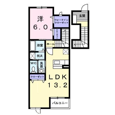 クリスタルハート 205【管理NO：1-013397401-02040】 ★家具家電は申し込み後に搬入します★の外観画像
