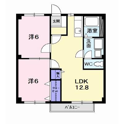 ニューシティ大西７０Ａ 202【管理NO：1-004156001-02020】 ★家具家電は申し込み後に搬入します★の外観画像