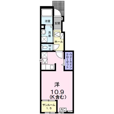 彦内南 103【管理NO：1-027340101-01030】 ★家具家電は申し込み後に搬入します 2026年09月中旬入居可能の外観画像