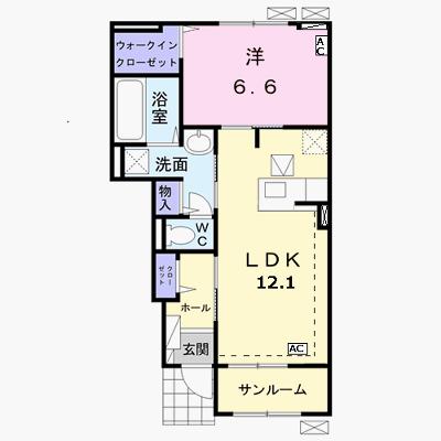ノバ　クレメントＢ 102【管理NO：1-024743402-01020】 ★家具家電は申し込み後に搬入します 2026年08月上旬入居可能の外観画像