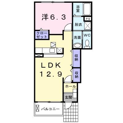 アロッジオＢ 101【管理NO：1-014475102-01010】 ★家具家電は申し込み後に搬入します 2026年08月上旬入居可能の外観画像
