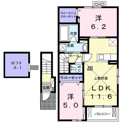 スリーズⅠ 202【管理NO：1-023027101-02020】 ★家具家電は申し込み後に搬入しますの外観画像