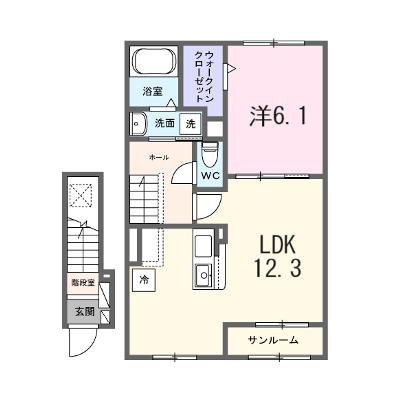 浄雲五番館 202【管理NO：1-028393301-02020】 ★家具家電は申し込み後に搬入します★ ★2026年12月下旬入居可能★の外観画像