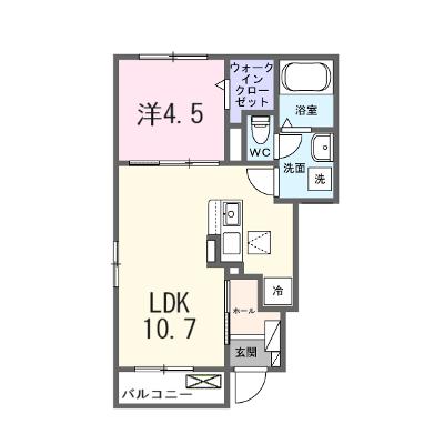 浄雲五番館 101【管理NO：1-028393301-01010】 ★家具家電は申し込み後に搬入します★ ★2026年12月下旬入居可能★の外観画像