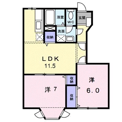 ル・プレンシュルＡ 103【管理NO：1-009540502-01030】 ★家具家電は申し込み後に搬入します 2026年08月下旬入居可能の外観画像