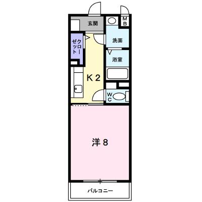 エスポワール西川 102【管理NO：1-012270201-01020】 ★家具家電は申し込み後に搬入します 2026年08月下旬入居可能の外観画像