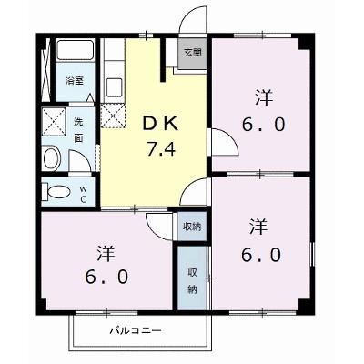 ハイツ久得ⅡＢ 201【管理NO：1-006651702-02010】 ★家具家電は申し込み後に搬入します 2026年08月下旬入居可能の外観画像