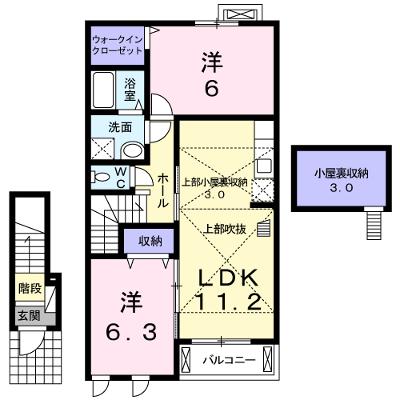 ＭＯＣＯ 203【管理NO：1-018093501-02030】 ★家具家電は申し込み後に搬入します★ ★2026年08月下旬入居可能★の外観画像