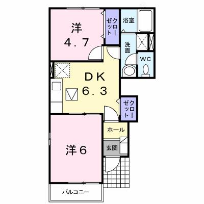 リバーサイド・クリスタルＤ 101【管理NO：1-013024104-01010】 ★家具家電は申し込み後に搬入します 2026年08月中旬入居可能の外観画像