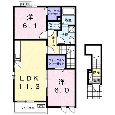 サウス高鍋 201【管理NO：1-017106001-02010】 ★家具家電は申し込み後に搬入します 2026年08月下旬入居可能の外観画像