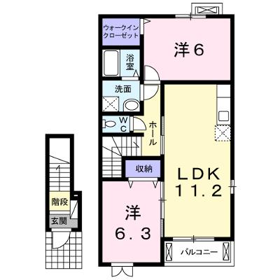グレイスフル　Ⅲ 203【管理NO：1-015809103-02030】 ★家具家電は申し込み後に搬入します★の外観画像