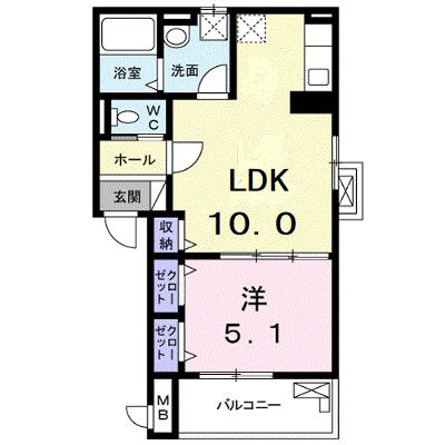 アルカンシエル 202【管理NO：1-022789701-02020】 ★家具家電は申し込み後に搬入します★ ★2026年10月中旬入居可能★の外観画像